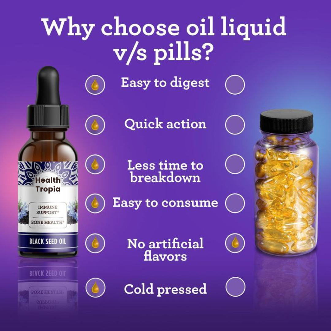 Natural Cold Pressed Black Seed Oil